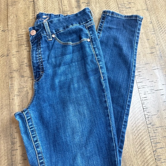 Seven7 Women's Straight Leg Jeans in Deep Blue - Picture 6 of 13